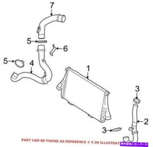 Turbo Charger SAAB 24468104�p�̖{����OEM�^�[�{�`���[�W���[�C���^�[�N�[���[�p�C�v�N�����v Genuine OEM Turbocharger Intercooler Pipe Clamp for Saab 24468104�y���s�A���i�z