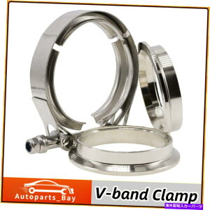 Turbo Charger �C���^�[�N�[���[�p�C�v�p��3�C���`76mm�X�e�����X�|HD�N�����vV�o���h�N�����vV�o���h�N�����v 3 Inch 76mm Stainless Steel HD Clamp Intake V-band Clamp for Intercooler Pipes�y���s�A���i�z