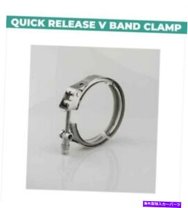 Turbo Charger 4 �G�L�]�[�X�g�N�C�b�N�����[�XV�o���h�N�����v 4 Exhaust Quick Release V Band Clamp�y���s�A���i�z