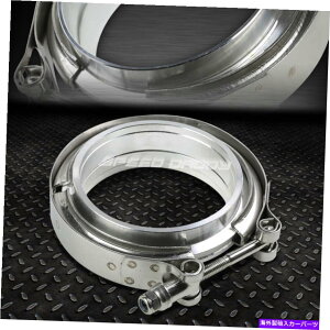 Turbo Charger jo[T2.5 "^[{[d/rC/C^[N[[VohNv+A~jEtW UNIVERSAL 2.5"TURBO CHARGER/EXHAUST/INTERCOOLER V-BAND CLAMP+ALUMINUM FLANGE