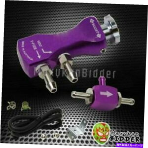 Turbo Charger 1-30 psi\ȃ^[{[d}jAu[XgoCpXRg[[Lbgp[v 1- 30 PSI ADJUSTABLE TURBO CHARGER MANUAL BOOST BYPASS CONTROLLER KIT PURPLE