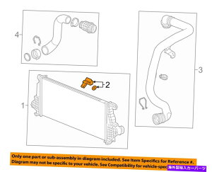 Turbo Charger GM OEM�^�[�{�^�[�{�`���[�W���[�C���^�[�N�[���[���̓Z���T�[12650598 GM OEM Turbo Turbocharger Intercooler-Pressure Sensor 12650598