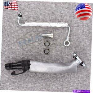 Turbo Charger �^�[�{�I�C�����^�[���h���C���p�C�v�`���[�u�ƃI�C���t�B�[�h�p�C�v2012-2019�V�{���[�\�j�b�N1.4L Turbo Oil Return Drain Pipe Tube & Oil Feed Pipe For 2012-2019 Chevy Sonic 1.4L�y���s�A���i�z