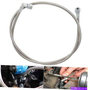 Turbo Charger 4an^[{ICtB[hCX`[ґg60 "90°Xg[g^[{`[W[etRA 4AN Turbo Oil Feed Line-Steel Braided 60" 90°Straight Turbocharger Teflon Core
