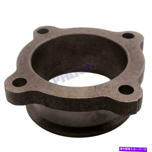 Turbo Charger ^[{[d4{grCtW2.5 "2.5" Voh_EpCvRo[gA_v^[ Turbo Charger 4 Bolt Exhaust Flange 2.5" to 2.5" V-Band Downpipe Convert Adapter