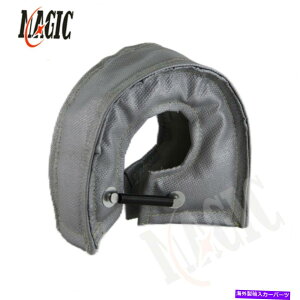 Turbo Charger ���j�o�[�T��T3�^�[�{�q�[�g�V�[���h�u�����P�b�g�J�o�[T3 GT30 GT32 GT35 T28 GT28�O���[ Universal T3 Turbo Heat Shield Blanket Cover For T3 GT30 GT32 GT35 T28 GT28 Gray�y���s�A���i�z