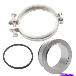 Turbo Charger �z���Z�b�gHX35 HX35W HX40W�{���O���[�i�[�^�[�{�R���v���b�T�[v�o���h�t�����W�N�����v�p For Holset HX35 HX35W HX40W Borg Warner Turbo Compressor V-band Flange Clamp�y���s�A���i�z