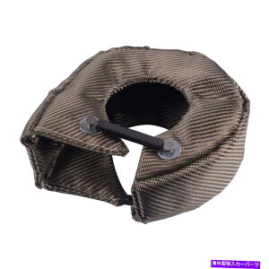 Turbo Charger T3 GT28`^UV??J^[{`[W[uPbgq[gV[hJo[bvɓK Fit for T3 GT28 Titanium U-Silica Turbocharger Blanket Heat Shield Cover Wrap
