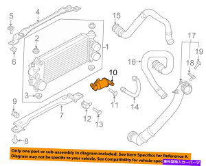 Turbo Charger Ford OEM^[{^[{`[W[C^[N[[ - A_v^[FL3Z9V456B FORD OEM Turbo Turbocharger Intercooler-Adapter FL3Z9V456B