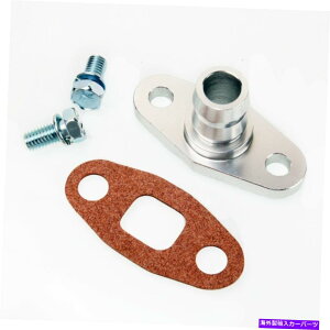 Turbo Charger TRITDT�^�[�{�I�C�����^�[���t�����W�L�b�g�M�����b�gGT32 GT37 GT40 GT42�̂��߂�20mm�o�[�u�� TRITDT Turbo Oil Return Flange Kit to 20mm Barb for Garrett GT32 GT37 GT40 GT42�y���s�A���i�z