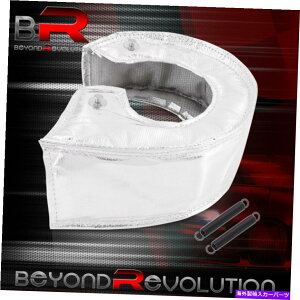 Turbo Charger ���Y�^�[�{�[�d��q�[�g�V�[���h�u�����P�b�g�J�o�[���b�v�V���o�[T4 GT32 GT35�p For Nissan Turbo Charger Heat Shield Blanket Cover Wrap Silver T4 GT30 GT32 GT35�y���s�A���i�z