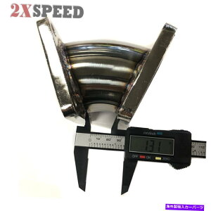 Turbo Charger XeX|45xT4 4{g^[{[dtWϊA_v^[ Stainless Steel 45 Degree T4 4-Bolt Turbo Charger Flange Conversion Adapter