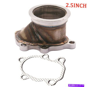 Turbo Charger T25 T25 T28 GT25 GT28 2.5 "C`63mm VohtW+KXPbgpT304 SSA_v^[ T304 SS Adapter for T25 T28 GT25 GT28 2.5" INCH 63mm V-band Flange+ Gasket