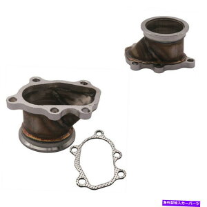 Turbo Charger T25 T28 GT25 GT28 2.5 63mm V�o���h�N�����v�t�����W�^�[�{�_���v�p�C�v�A�_�v�^�[ To T25 T28 GT25 GT28 2.5 63mm V-band Clamp Flange Turbo Dump Pipe Adapter�y���s�A���i�z