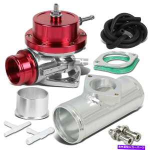 Turbo Charger �^�C�vS���b�h�^�[�{�[�d��BOV�u���[�I�t�o���u+2.5 "�A���~�j�E���t�����W�A�_�v�^�[�p�C�v TYPE S RED TURBO CHARGER BOV BLOW OFF VALVE+2.5"ALUMINUM FLANGE ADAPTER PIPE