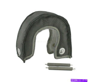 Turbo Charger JCP-USAq[gV[h`^^[{uPbgSSbVłT25ubNJo[T[} JCP-USA Heat Shield Titanium Turbo Blanket SS Mesh Lined T25 Black Cover Thermal