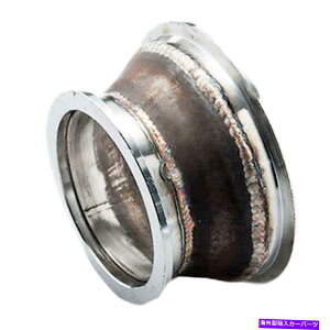 Turbo Charger X`[4 "?3"^[{[dG{_EpCv}jz[hpVohtWA_v^[ Steel 4" to 3" V-Band Flange Adapter For Turbo Charger Elbow Downpipe Manifold