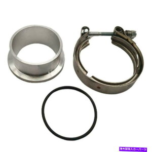 Turbo Charger Cummins Turbo Compressor V-Band Flange��Clamp Kit for Holset HX35 HX35W HX40W Cummins Turbo Compressor V-band Flange & Clamp Kit For Holset HX35 HX35W HX40W�y���s�A���i�z