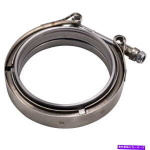 Turbo Charger 4 �X�e�����X�X�`�[���^�[�{�C���^�[�N�[���[�r�C�p�C�vV�o���h�N�����v�t��V�o���h�N�����v 4 STAINLESS STEEL TURBO INTERCOOLER EXHAUST PIPE V-BAND CLAMP W/ FLANGE�y���s�A���i�z