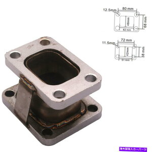 Turbo Charger jo[TXeX|T2 T25T4^[{}jz[hϊA_v^[tW Universal Stainless Steel T2 T25 To T4 Turbo Manifold Conversion Adapter Flange