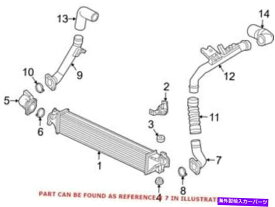 Turbo Charger Honda 172915PAA00用の本物のOEMターボチャージャーインタークーラーホース Genuine OEM Turbocharger Intercooler Hose for Honda 172915PAA00