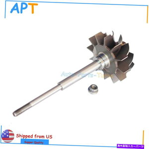 Turbo Charger �^�[�{�z�C�[���V���t�g�^�[�r���ƃz���Z�b�g�Ɍ݊����̂���12�̃u���[�h70mm x 60mm Turbo Wheel Shaft Turbine Compatible With Holset Fits 12 Blades 70mm X 60mm