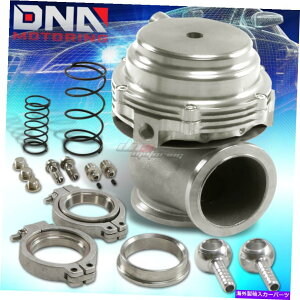 Turbo Charger 44mm�^�[�{�`���[�W���[�}�j�z�[���h�^�[�{�u�[�X�g�V���o�[V�o���h�N�����v�E�F�X�g�Q�[�g+�����O+�X�v�����O 44MM TURBOCHARGER MANIFOLD TURBO BOOST SILVER V-BAND CLAMP WASTEGATE+RING+SPRING�y���s