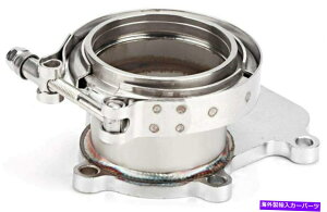 Turbo Charger 3 Holset WH1C HX35 HX35W�_�E���p�C�v�^�[�{�t�����WV�o���h�A�_�v�^�[�p�̃X�e�����XSS 3 Stainless ss for Holset WH1C HX35 HX35W Downpipe Turbo Flange V-band Adaptor�y���s�A���i�z