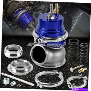 Turbo Charger jo[TO12-PSI 60mm^[{/[dVohEFXgQ[gWG W/XvOu[ UNIVERSAL EXTERNAL 12-PSI 60MM TURBO/CHARGER V-BAND WASTEGATE WG W/SPRING BLUE
