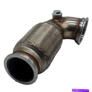 Turbo Charger 3 "Voh_EpCv[vt@C90DEG W/FLEXx[pCvXeX+ O2vO Car 3" V-Band Downpipe Low Profile 90Deg W/Flex Bellow Pipe Stainless+ O2 Plug
