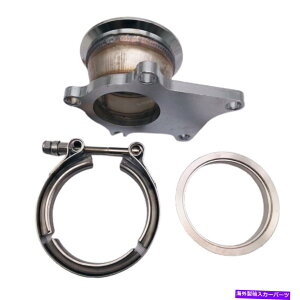 Turbo Charger �A�_�v�^�[�L�b�gT3 T3/T4 5�{���g�^�[�{�_���v�p�C�v�t�����W�܂�3�C���`76mm V�o���h Adapter Kit T3 T3/T4 5 Bolt Turbo Dump Pipe Flange to 3 inch 76mm V-Band�y���s�A���i�z
