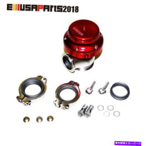 Turbo Charger jo[T38mmOEFXgQ[g\x6 7 8 psi Universal 38mm External Wastegate Adjustable Level 6 7 8 PSI Red