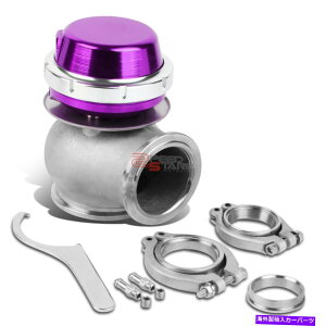 Turbo Charger 45mm^[{[d}jz[hA~jEVohOF̃EFXgQ[g+XvO 45MM TURBO CHARGER MANIFOLD ALUMINUM V-BAND EXTERNAL PURPLE WASTEGATE+SPRING