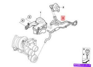 Turbo Charger {BMW R55 R55N R56 R56N R57^[{`[W[|@z[XOEM 11657570465 Genuine BMW R55 R55N R56 R56N R57 Turbocharger Vacuum Hose OEM 11657570465