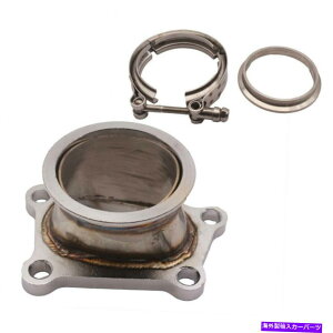 Turbo Charger 2.5 "5{g^[{_EpCvVohA_v^[tWNvLbgMazdaspeed 6ɃtBbg 2.5" 5 bolts Turbo Downpipe V-band Adapter Flange Clamp kit Fit For Mazdaspeed 6