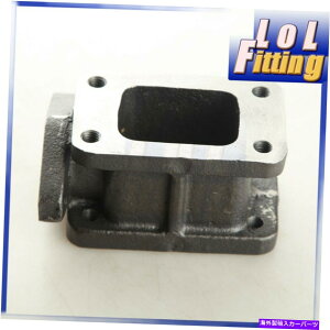 Turbo Charger T3�^�[�{/�[�d��/�}�j�z�[���h���S�t�����W�g���A�_�v�^�[+38mm�E�F�X�g�Q�[�g�|�[�g T3 Turbo/Charger/Manifold Cast Iron Flange Extension Adapter+38mm Wastegate Port�y���s�A���i�z