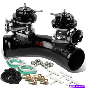 Turbo Charger GRS/GS 2.5 "70G{fAtWpCvA_v^[+^[{`[W[u[ItBOV X2ubN GRS/GS 2.5" 70 ELBOW DUAL FLANGE PIPE ADAPTOR+TURBOCHARGER BLOW OFF BOV X2 BLACK