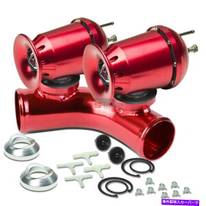 Turbo Charger SSQV 2.5 70�G���{�f���A���t�����W�p�C�v+T3�^�[�{�`���[�W���[�u���[�I�tBOV PSI X2 RED SSQV 2.5 70 ELBOW DUAL FLANGE PIPE+T3 TURBOCHARGER BLOW OFF BOV PSI X2 RED�y���s�A���i�z