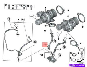 Turbo Charger �{����OE BMW E70N E71 E72 F01 F02�^�[�{�`���[�W�I�C�����^�[���p�C�v11427577010 Genuine OE BMW E70N E71 E72 F01 F02 Turbocharger Oil Return Pipe 11427577010�y���s�A���i�z