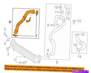 Turbo Charger Ford OEM^[{^[{`[W[C^[N[[AEgbg`[uHP5Z6F073A FORD OEM Turbo Turbocharger Intercooler-Outlet Tube HP5Z6F073A