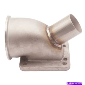 Turbo Charger New 3 "VohT3/T4^[{XeXX`[90xG{A_v^[tWSS 304LXg New 3"V-band T3/T4 Turbo Stainless Steel 90 Deg Elbow Adapter Flange SS 304 Cast