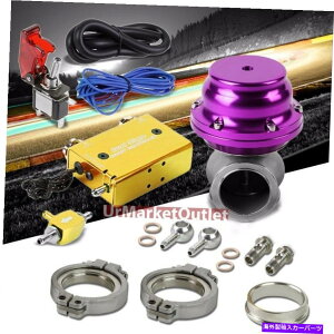 Turbo Charger S[hdq^[{[du[XgRg[+F̃NvIGNXeXgQ[g Gold Adjust Electronic Turbo Charger Boost Control+Purple Clamp-On EXT Wastegate