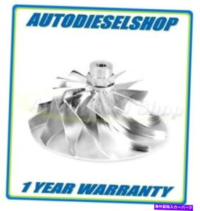 Turbo Charger 1994.5-2003�̃r���b�g�R���v���b�T�[�z�C�[��GPT38�^�[�{�`���[�W���[�t���t�H�[�h�p���[�X�g�[�N Billet Compressor Wheel For 1994.5-2003 Ford Powerstoke With GPT38 Turbocharger�y���s�A���i�z