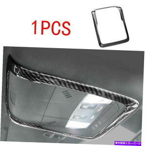 Dashboard Cover �t�����g���[�f�B���O���C�g�J�o�[�g����ABS�J�[�{���t�@�C�o�[�L���f���b�NXT6 2019-2020�ɓK���Ă��܂� Front Reading Light Cover Trim ABS Carbon Fiber Fit For Cadillac XT6 2019-2020