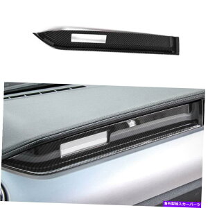 Dashboard Cover J[{t@Co[ABSRpCbg_bV{[hplJo[tH[h}X^O2015-20221PCS Carbon Fiber ABS Co-Pilot Dashboard Panel Cover 1pcs For Ford Mustang 2015-2022