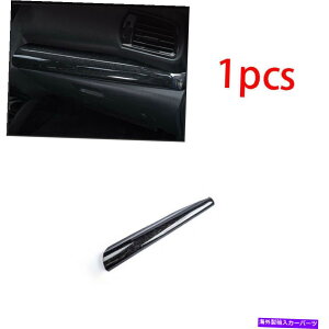 Dashboard Cover �z���_�t�B�b�g�W���Y2014-2020�u���b�N�E�b�h�O���C���R���\�[���R�p�C���b�g�X�g���b�v�J�o�[�g���� For Honda Fit Jazz 2014-2020 Black Wood Grain Console Co-Pilot Strip Cover Trim�y���s�A���i�z