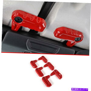 Dashboard Cover �W�[�v�����O���[JL 2018-2022�̂��߂̐Ԃ�����̂���n�[�h�g�b�v�����[�o�u���X�C�b�`�J�o�[�g���� Red Glossy Hard Top Removable Switch Cover Trim For Jeep Wrangler JL 2018-2022