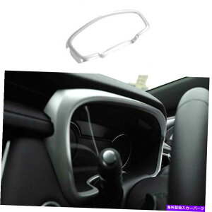 Dashboard Cover LfbNXT5 2017-2022}bgVo[CeAJo[XeAOzC[g1PCS For Cadillac XT5 2017-2022 Matte Silver Interior Cover Steering Wheel Trim 1PCS