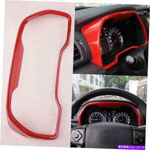 Dashboard Cover ���b�h�_�b�V���{�[�h�̑����J�o�[�t���[���_�b�V���{�[�h�g�����g���^4�����i�[KT�Ƀt�B�b�g Red Dashboard Decor Cover Frame Dash Board Trim Fit For Toyota 4Runner KT