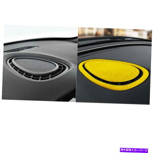 Dashboard Cover ~j2014-2020 F55 F56 F54 F57 CARE CENTRAL AIR VENTELT TRIM COVER RED For MINI 2014-2020 F55 F56 F54 F57 Car Central Air Vent Outlet Trim Cover Red